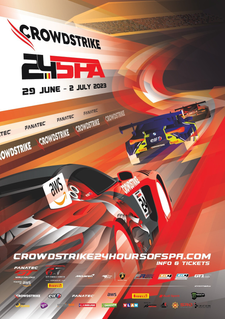 24 Hours of Spa Poster